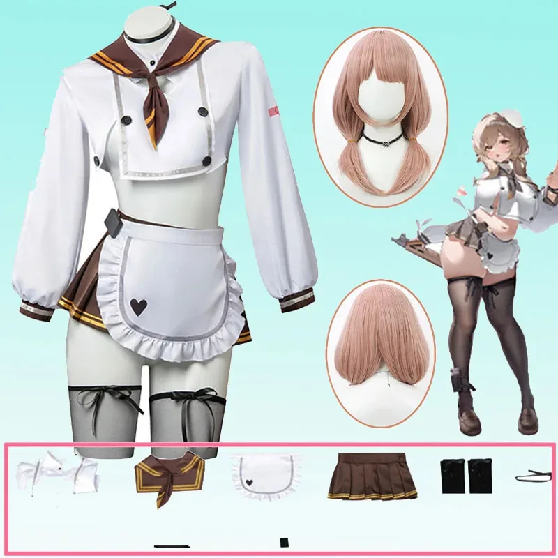 

Bridd Cosplay Game NIKKE The Goddess Of Victory Cosplay Costume Nikke Brad Dress Women Sexy Uniform Halloween Party Role Play