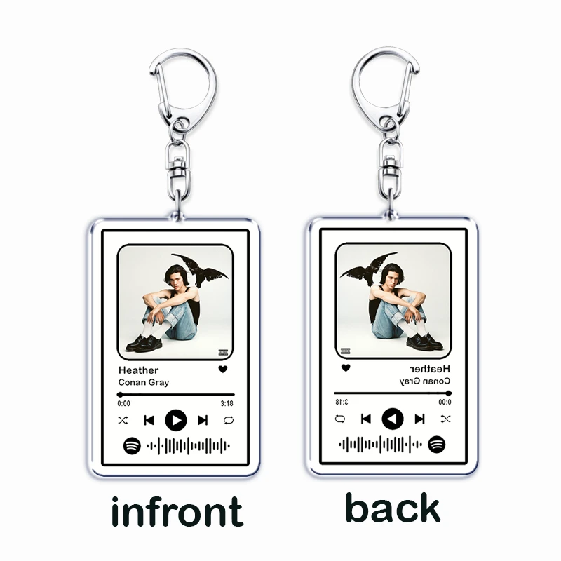 حار المغني الموسيقى سلاسل المفاتيح للنساء اكسسوارات حقيبة Superache وجدت السماء طفل كرو المفاتيح المشجعين أصدقاء ألعاب الهدايا #5