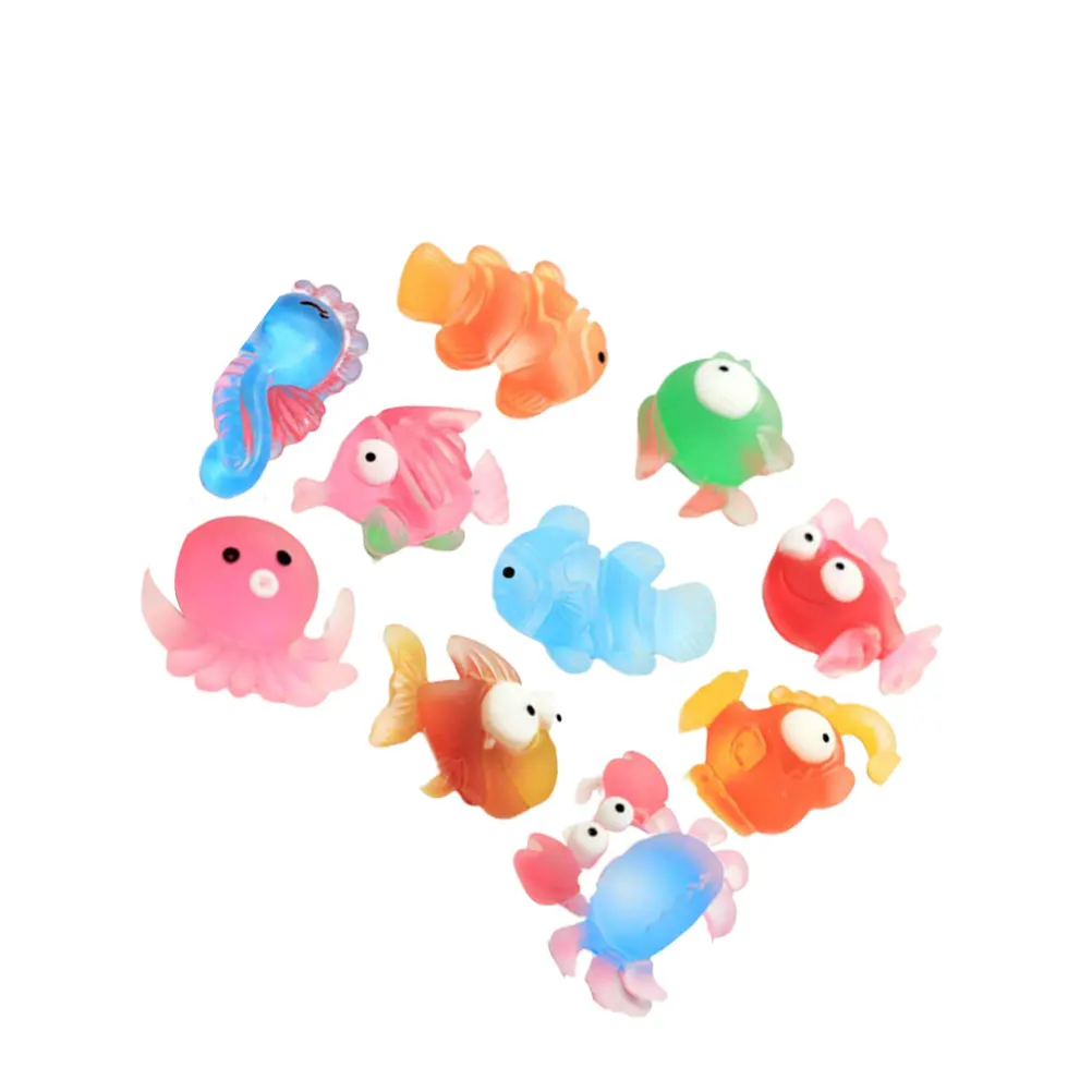 

Sea Creature Resin Accessories Diy Craft Ornament Keychain Pendant Fish Tank Micro Landscape Decor Eco-Friendly