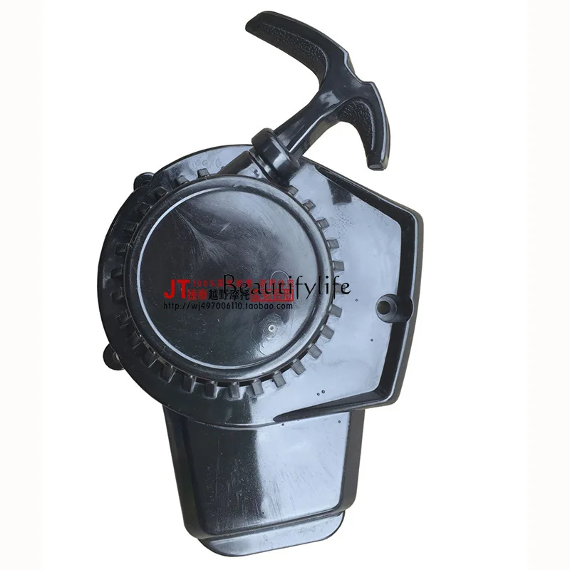 

Two-punch small sports car plastic hand pull handle, small four-wheel hand pull 49CC