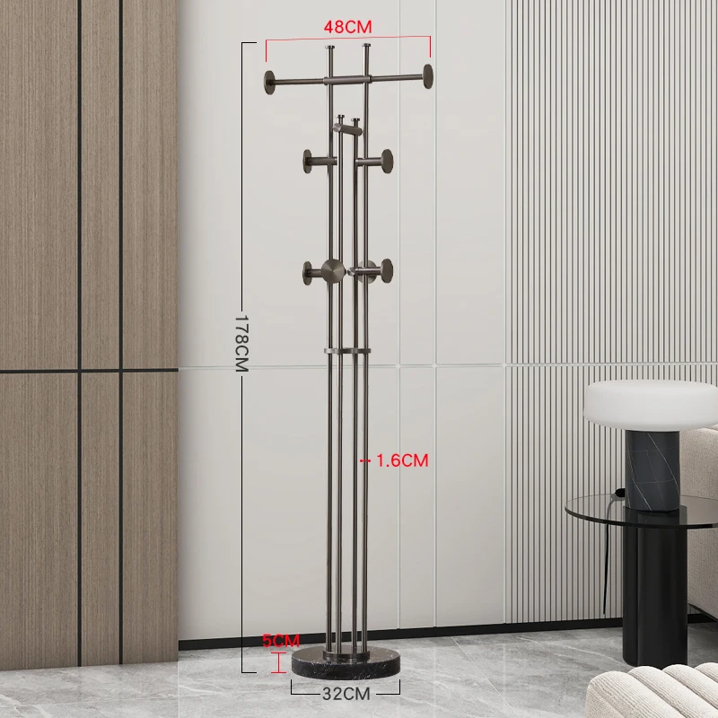 Factory Direct 2026 Top terra per camera da letto Appendiabiti in acciaio inossidabile Appendiabiti vertical