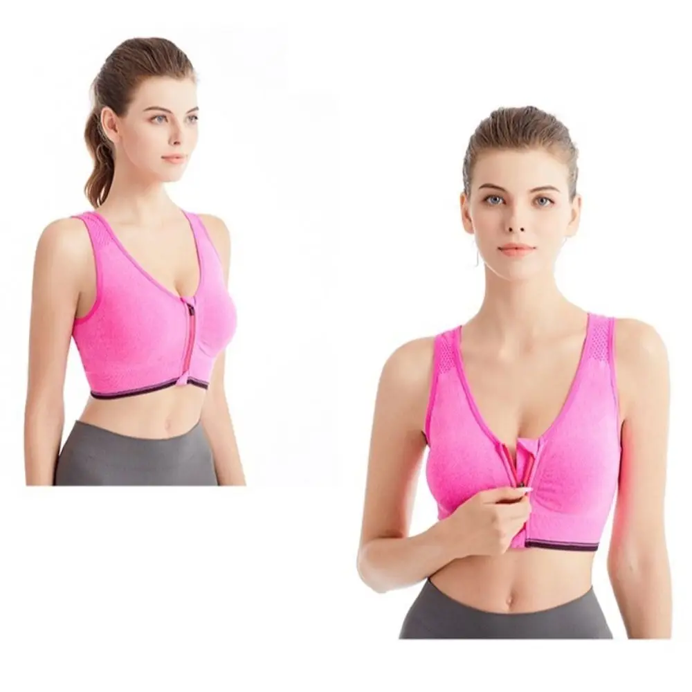 

Non-steel Ring Sports Bra Top Quick-drying Breathable Women Active Bra Comfortable High Shockproof Yoga Top Vest Gym
