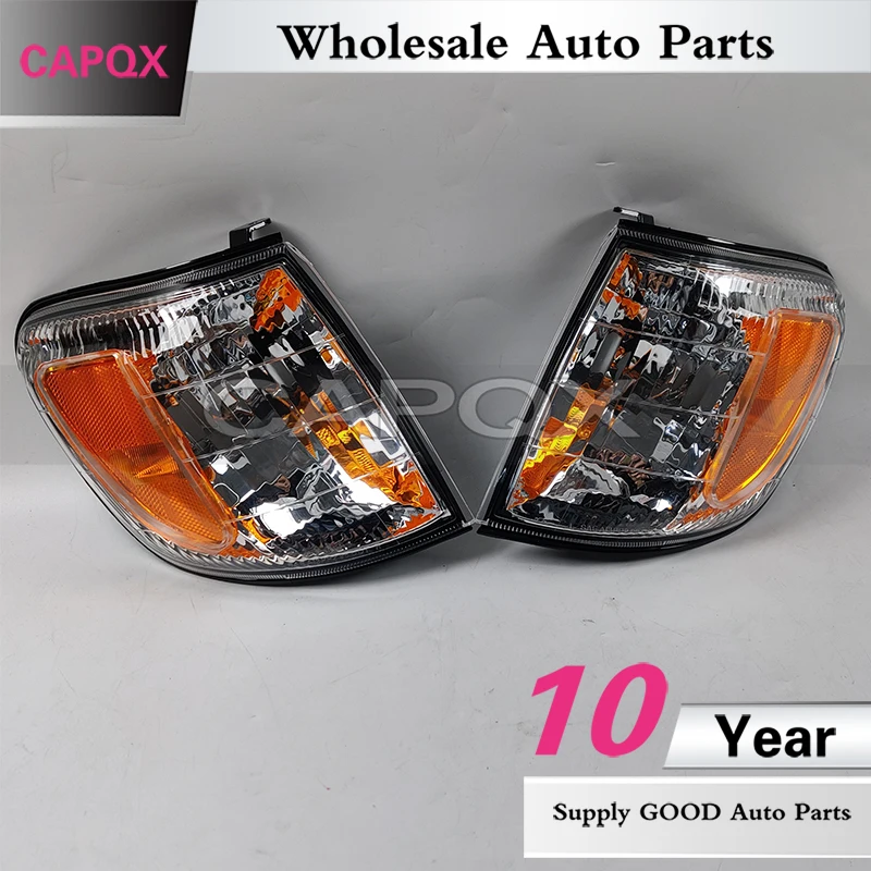 CAPQX 1pair US Version Front Corner Light For Subaru Forester SF5 2001-2002 Headlight Marker Lamp Turn Signal Lamp