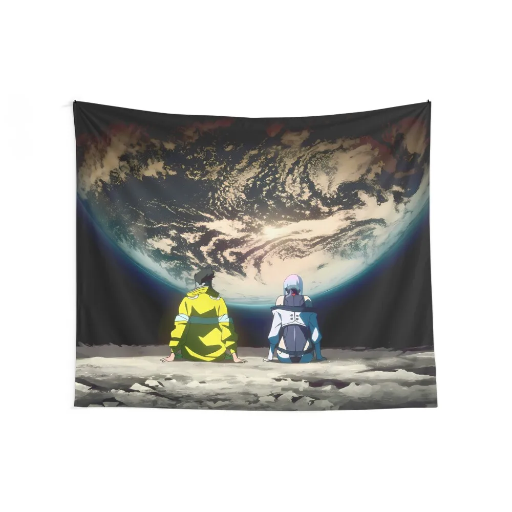 Cyberpunk EdgeRunners Moon Lucy David Tapestry Room Decorations Wall Hanging Wall Tapestry