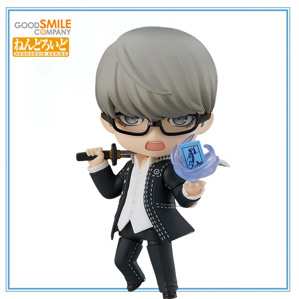 

100% Оригинальный Nendoroid от Good Smile Company # 1607) Коллекционная фигурка Shujinkou из аниме Persona 4: The Golden