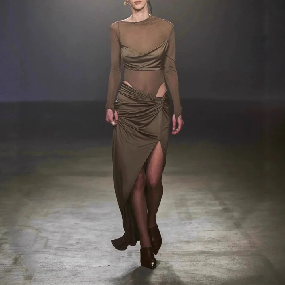 2025 여성 패션 바디수트 셔츠 니트 스트레치 코르셋 여성 의류 바디수트 Y2K 신상 고품질 다용도 풀오버 브라