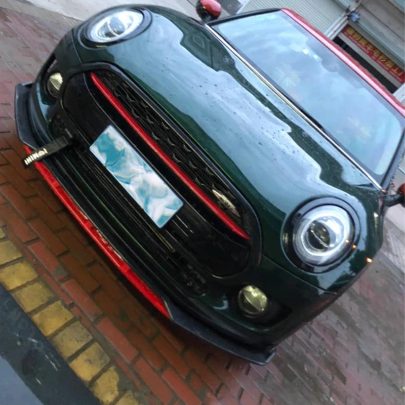 

For 2014-2025 BMW Mini F55 F56 Cooper ABS Front Diffuser Lip Splitter Spoiler Accessories Body Kit