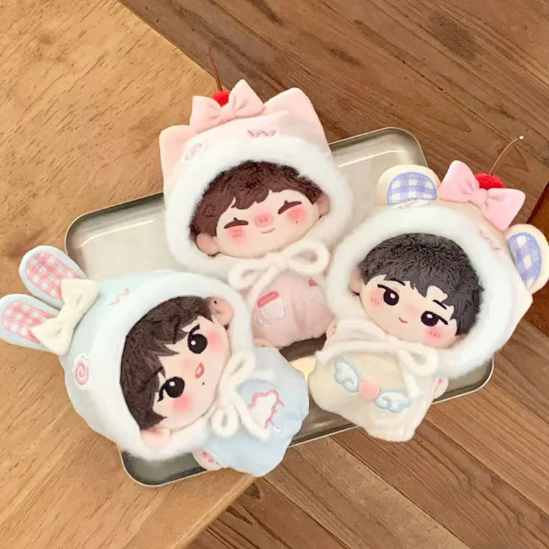 

For Star Doll Clothes Dress Up Accessories Stuffed Doll Handmade Kawaii Clothes 10cm Dolls Outfit Toy