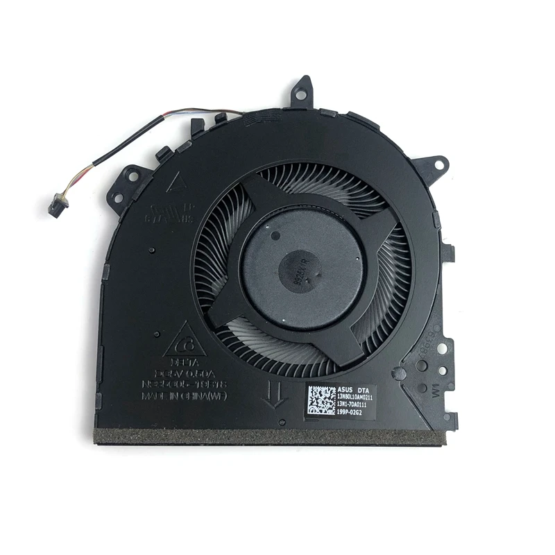 New Laptop CPU Cooling Fan For ASUS VivoBook15 F512 F512D X512 X512U X512DA X512UF Cooler 13N1-6TA0U12 13N1-7HM0101 13N1-7DA0111