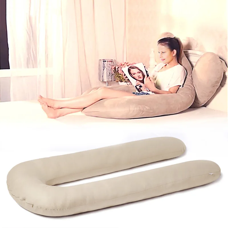 Large U-shaped lover's pillow Big creative pillow Pregnant woman lumbar pillow