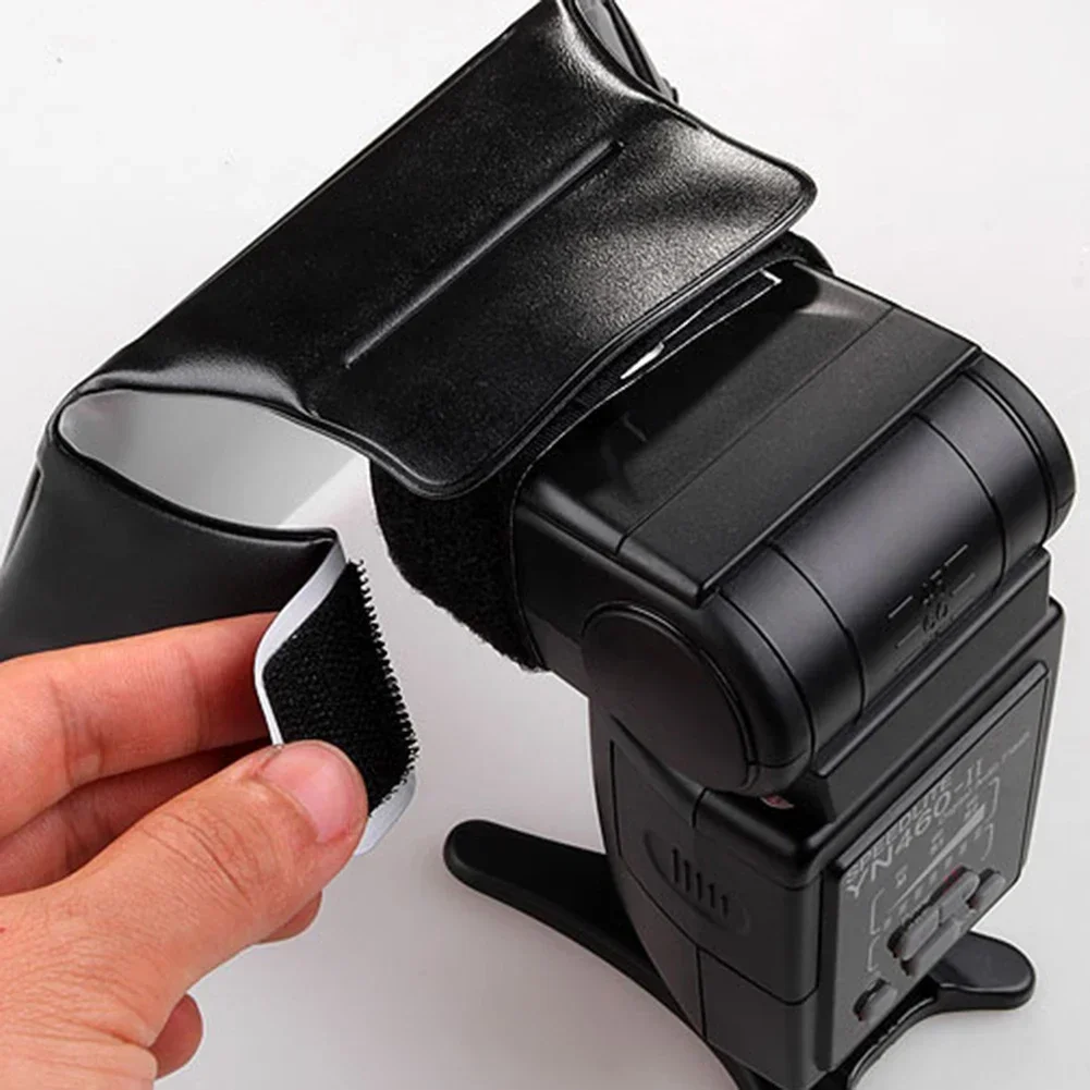 DSLR Fotografia Flash Diffusore Flash Light Speedlite Soft Box Diffusore Riflettore Per Canon 580EX II YN560 III IV Flashgun