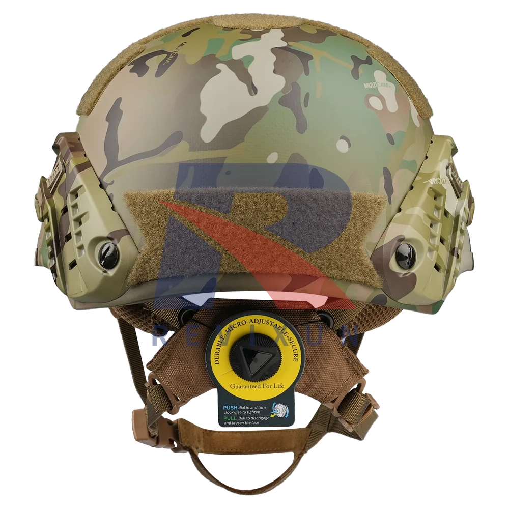 IHPS NIJ IIIA ACH MICH 2002 Aramid Military Combat Ballistic Helmet Bulletproof Helmet Against .44Mag 9mm