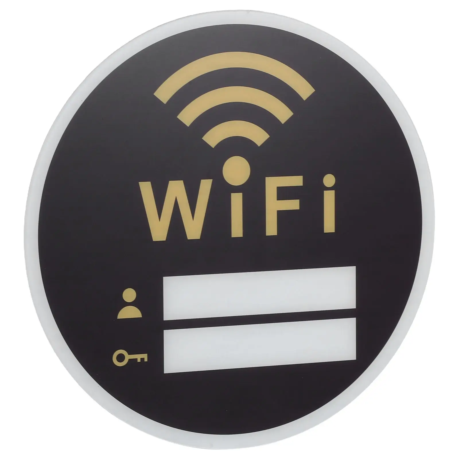 

Wifi Acrylic Sign Wall Decor Restroom Hotel Home Password Reminder Sticker Charm Wifi Password Sign Acrylic Note Storage
