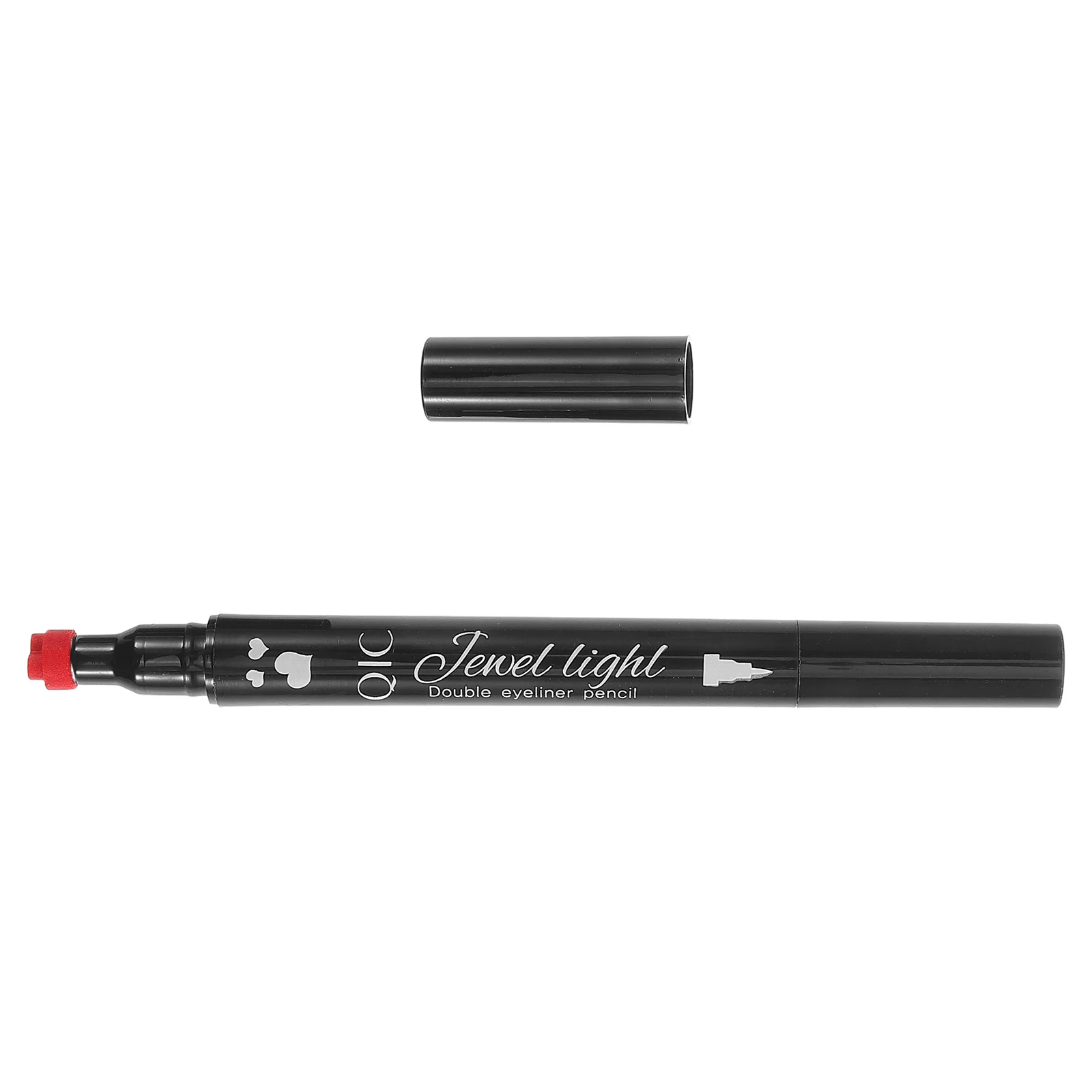 Waterproof Liquid Eyeliner Stamp Pencil Pencils Long Lasting Liners Double Head Black Makeup Tool