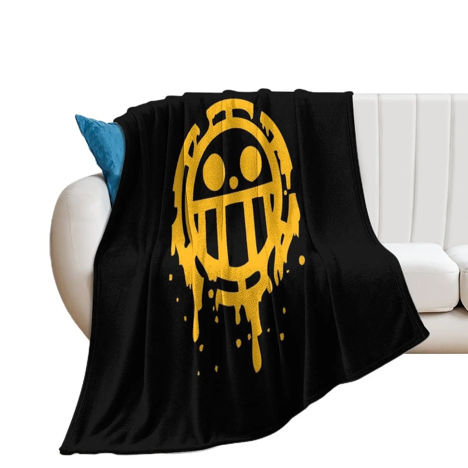 Vintage Retro Trafalgar Law Gifts Best Men Throw Blanket Hair Tourist Summer Beddings Blankets