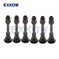 6PCS Ignition Coil Boot for Nissan Altima Cima Elgrand Teana Terrano Frontier VQ35DE 22465-8J115