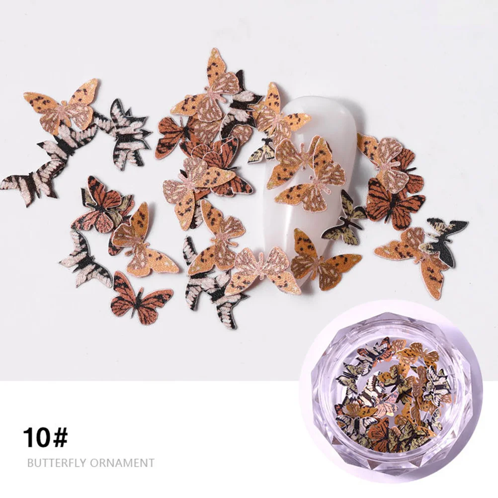 

Nail Decals Bow Accessories Pattern Decor DIY Art Decoration Butterflies Three-dimensional