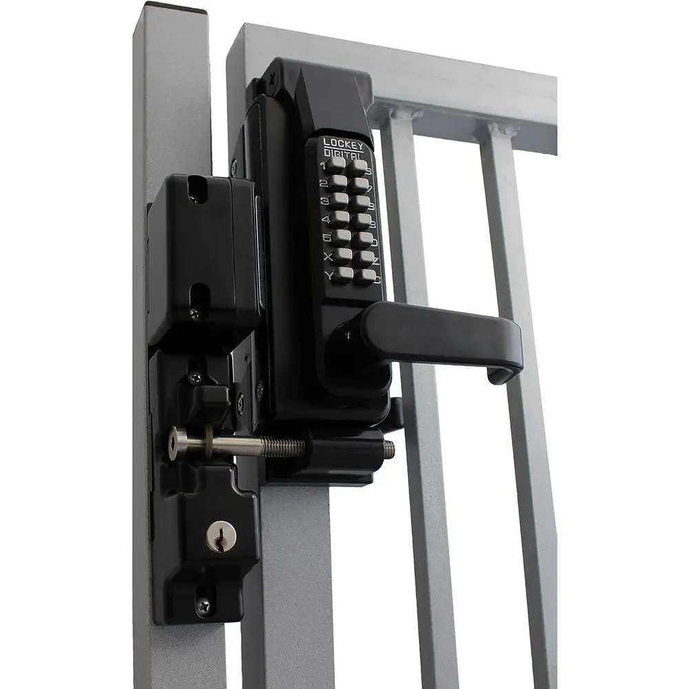 

Marine-Grade Mechanical Lever Lock, Double Combination, Jet Black, Large Size