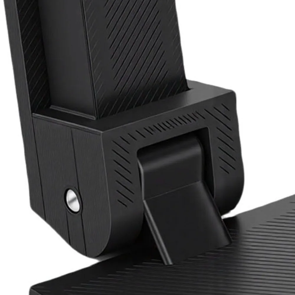 1pair Replacement ABS Support Hinge Sturdy Black Turntable Dust Cover Hinges Record Player Lid Hinges Turntable