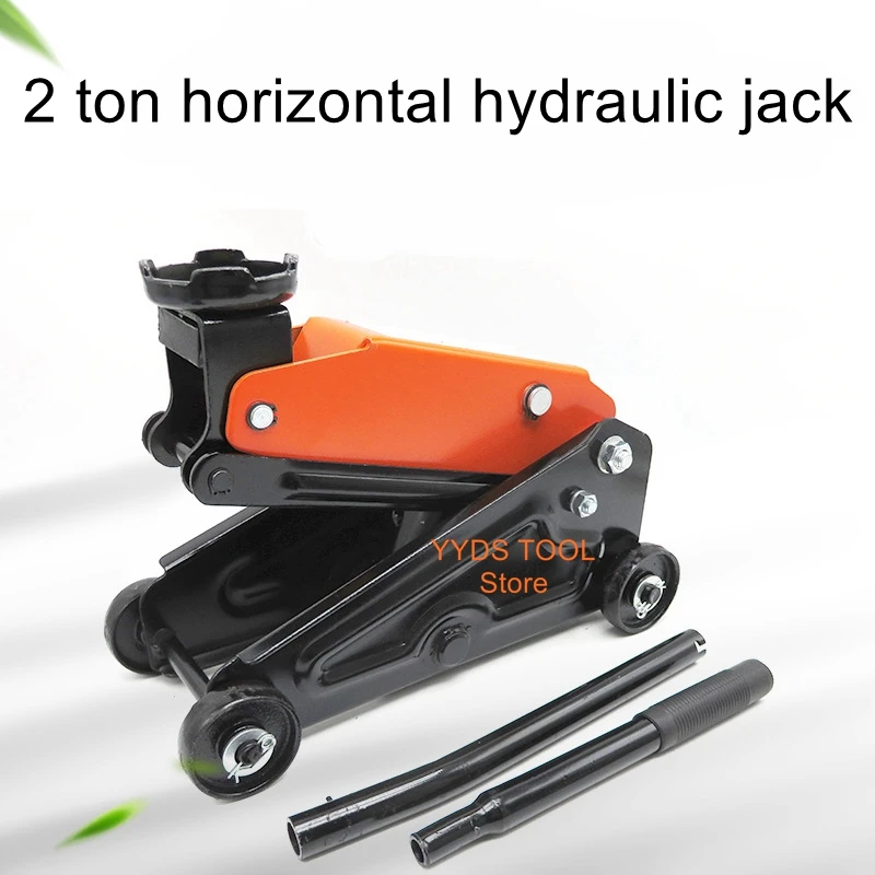 Car 2T on-board tire change car jack car van car jack 2 ton horizontal hydraulic jack