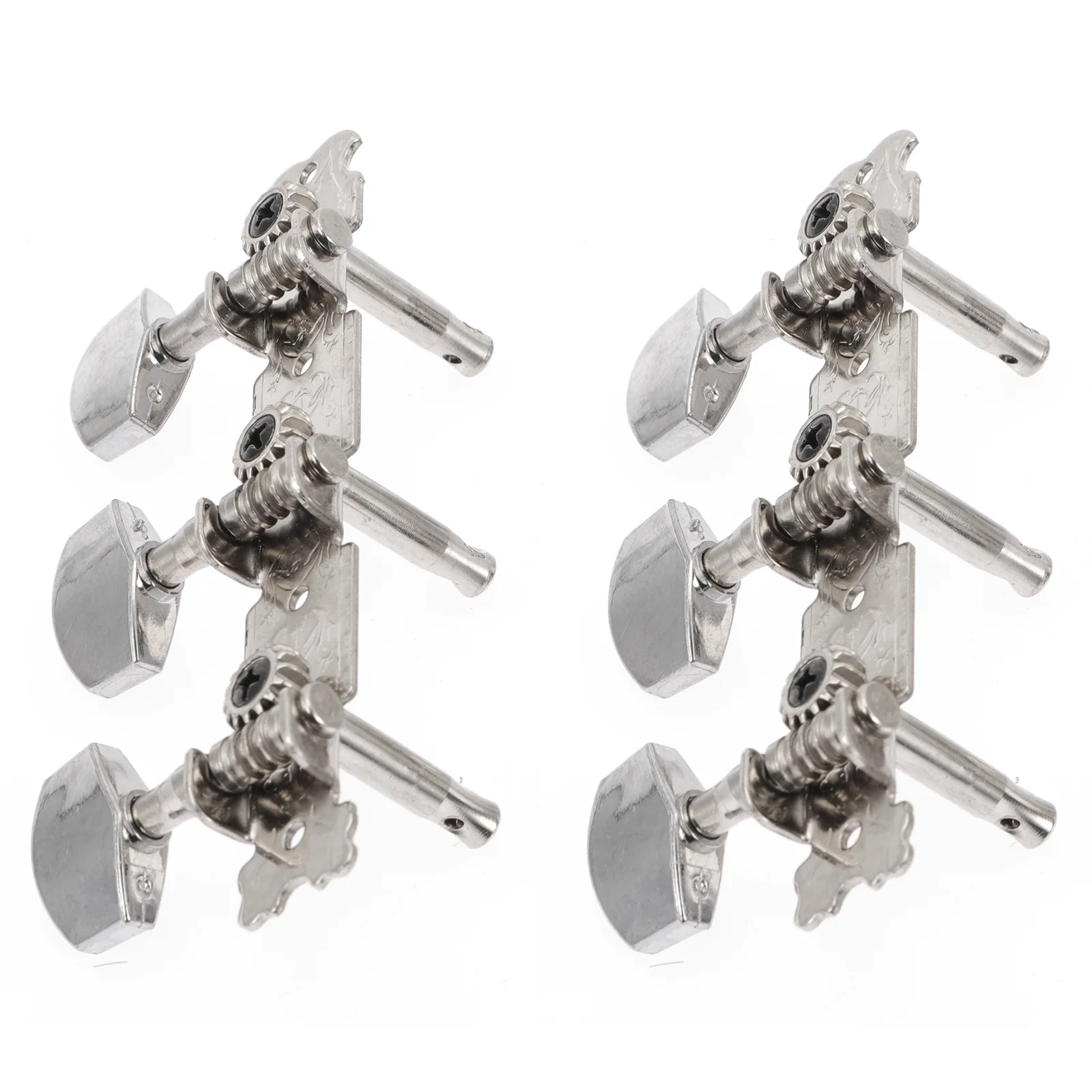 

1 set Guitar Tuning Pegs Replacement Acoustic Keys Knob Head Accessories Durable Stainless Steel Plastic Practical Gifts