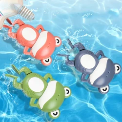 New Bath Toys for Toddlers Chain Clockwork Swimming Bathing Frog Water Game Play Bath Shower Toys for Children