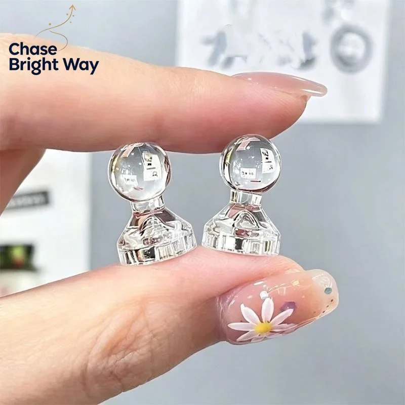 10 Pcs Colored Magnetic Nails Magnets Fridge Whiteboard Uses In Offic Education
