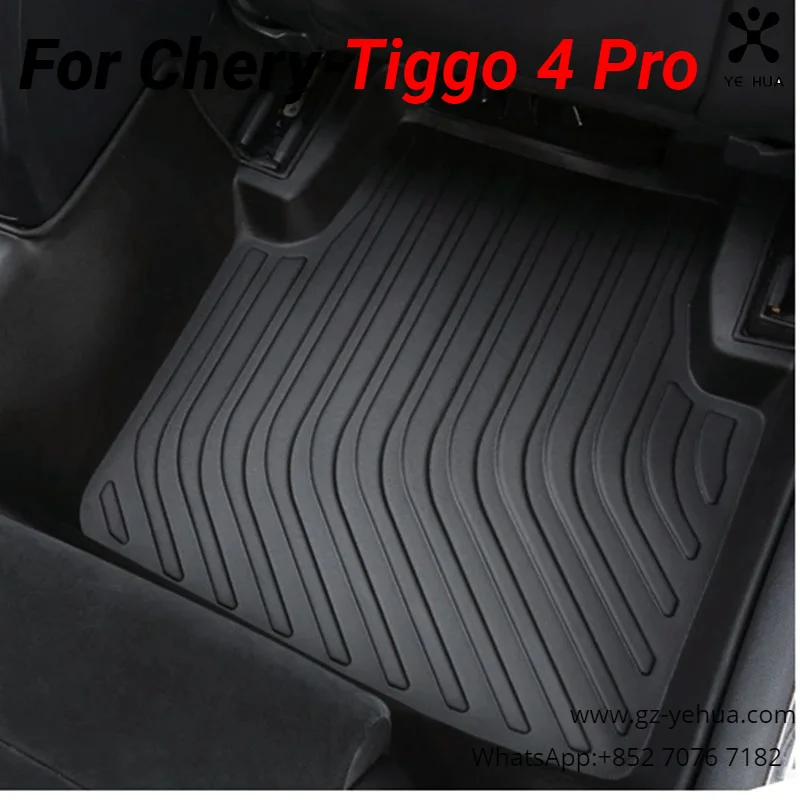 For  Chery Tiggo 4 Pro 2020 2023 Car Floor Mat Waterproof Non-slip TPE Modified Automobiles Parts Accesorios Para Auto Tools