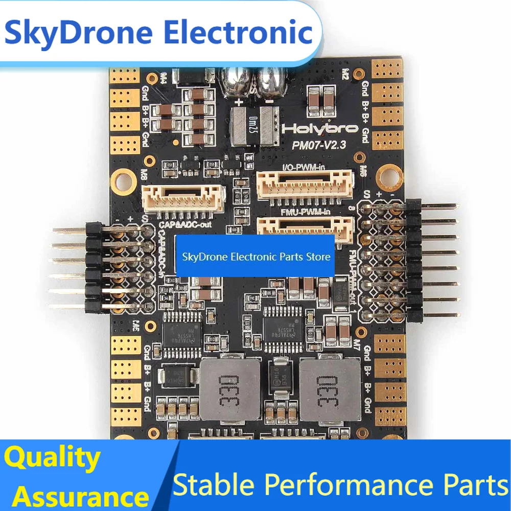 SkyDElHolyBro PM07 Power Management PM Module With 5V UBEC Output For Pixhawk 4 PX4 Flight Controller Rc