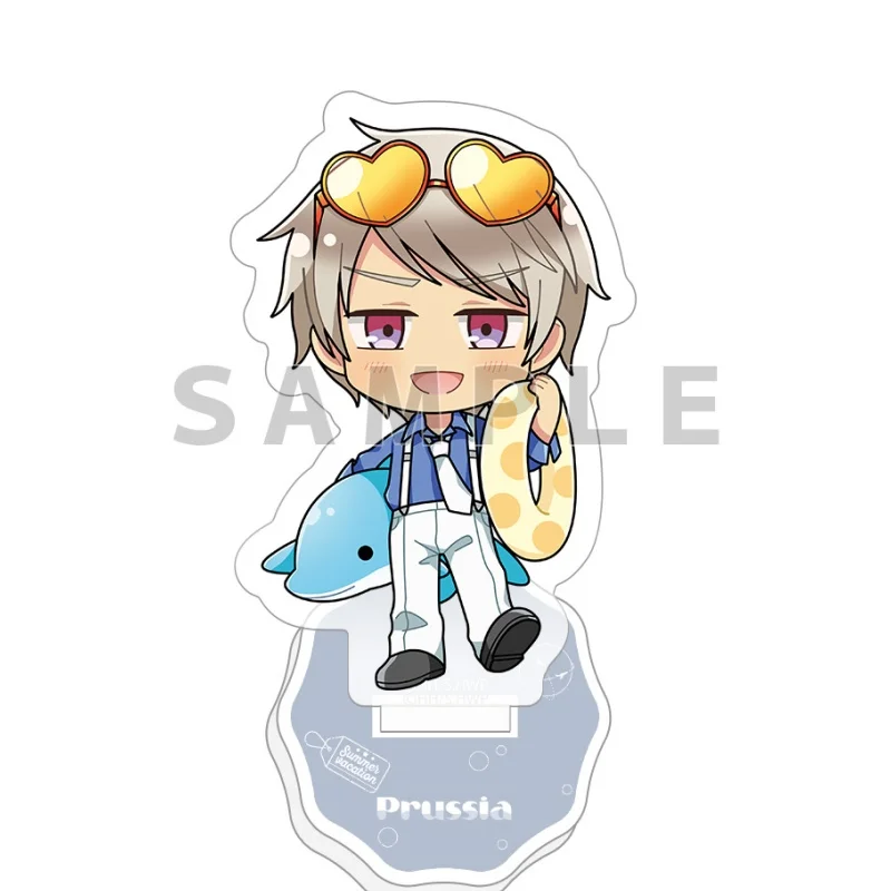 Acrylic Stand Figure Keychain World★Stars Anime 10CM Fan Figurine Decoration Germany/Japan/Italy Anime Merchandise Gifts Friends
