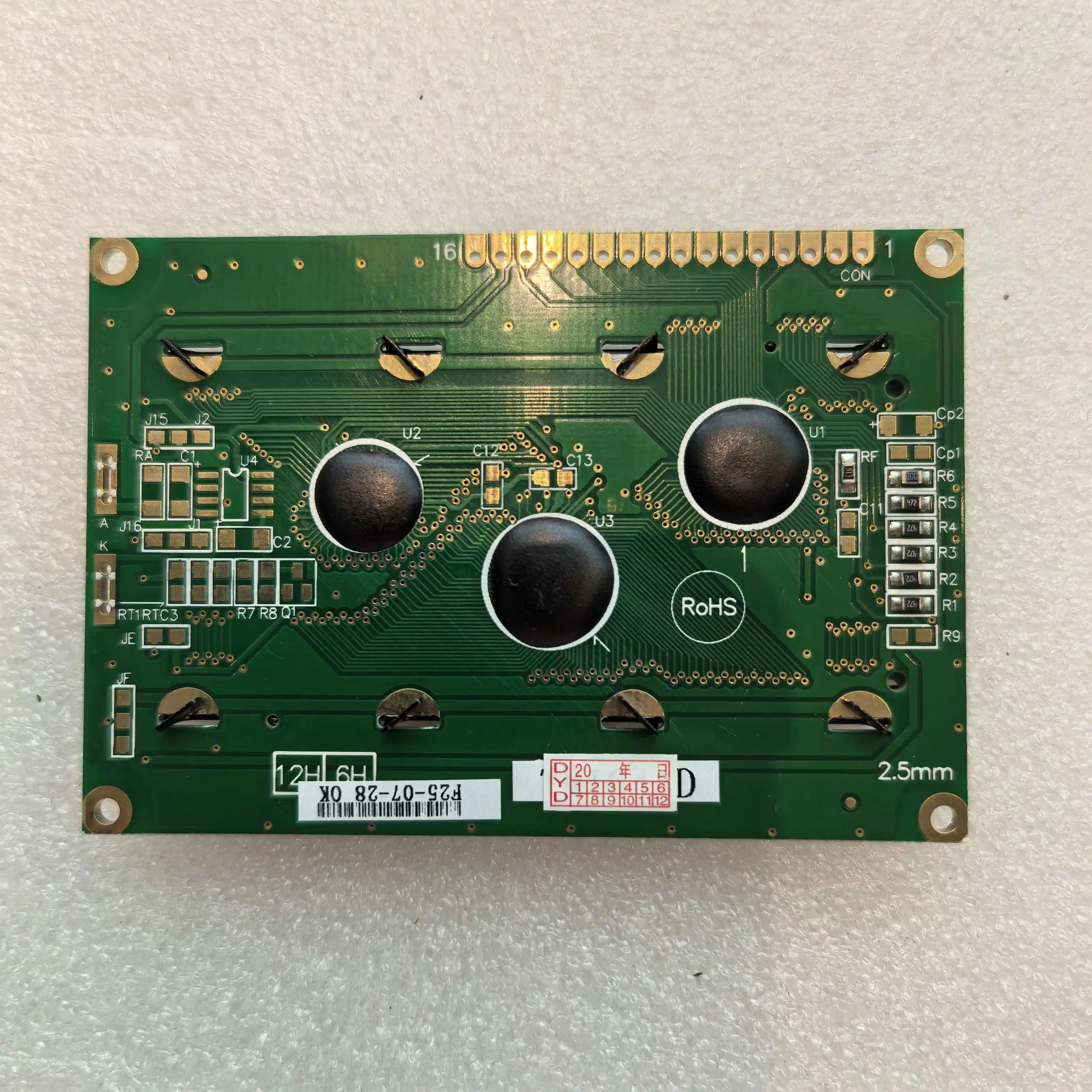 New For ATLAS COPCO ELEKTRONIKON II 1900071281 Replace LCD Display Panel / Membrane Keyboard