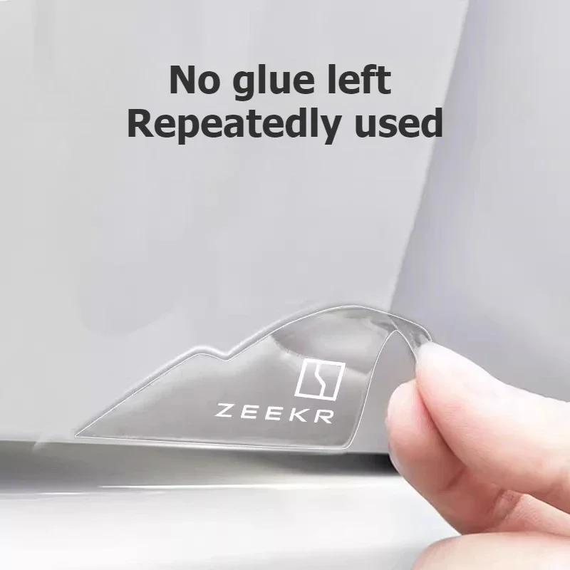 For Zeekr 7X 001 009 007 X MIX Door Corner Anti-Collision Strip Scratch Resistant Protective Sticker Interior Accessories