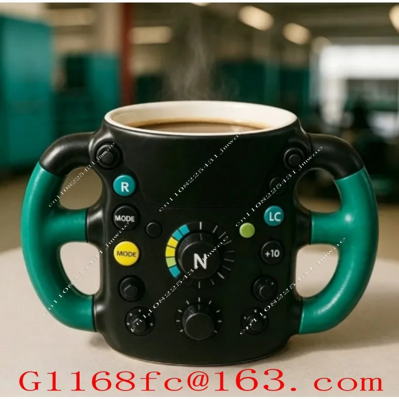 New multi-color steering wheel 3D steering wheel design 3D resin stainless steel cup