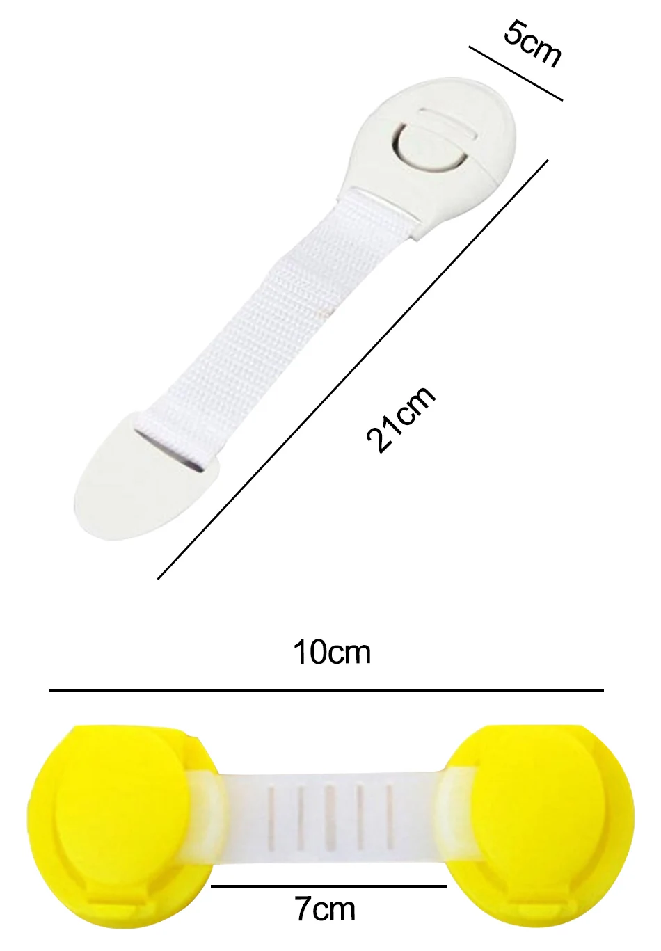 10 stücke Kind Sicherheit Schrank Schloss Baby Proof Sicherheit Schutz Schublade Tür Schrank Schloss Kunststoff Schutz Kinder Sicherheit Türschloss – Detail 12