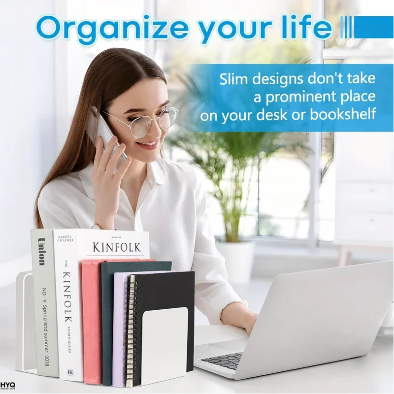 Desktop Book Storage Organizer Rack, Multifunctional Stationery Holder for Students Office School Desk Supplies Organization