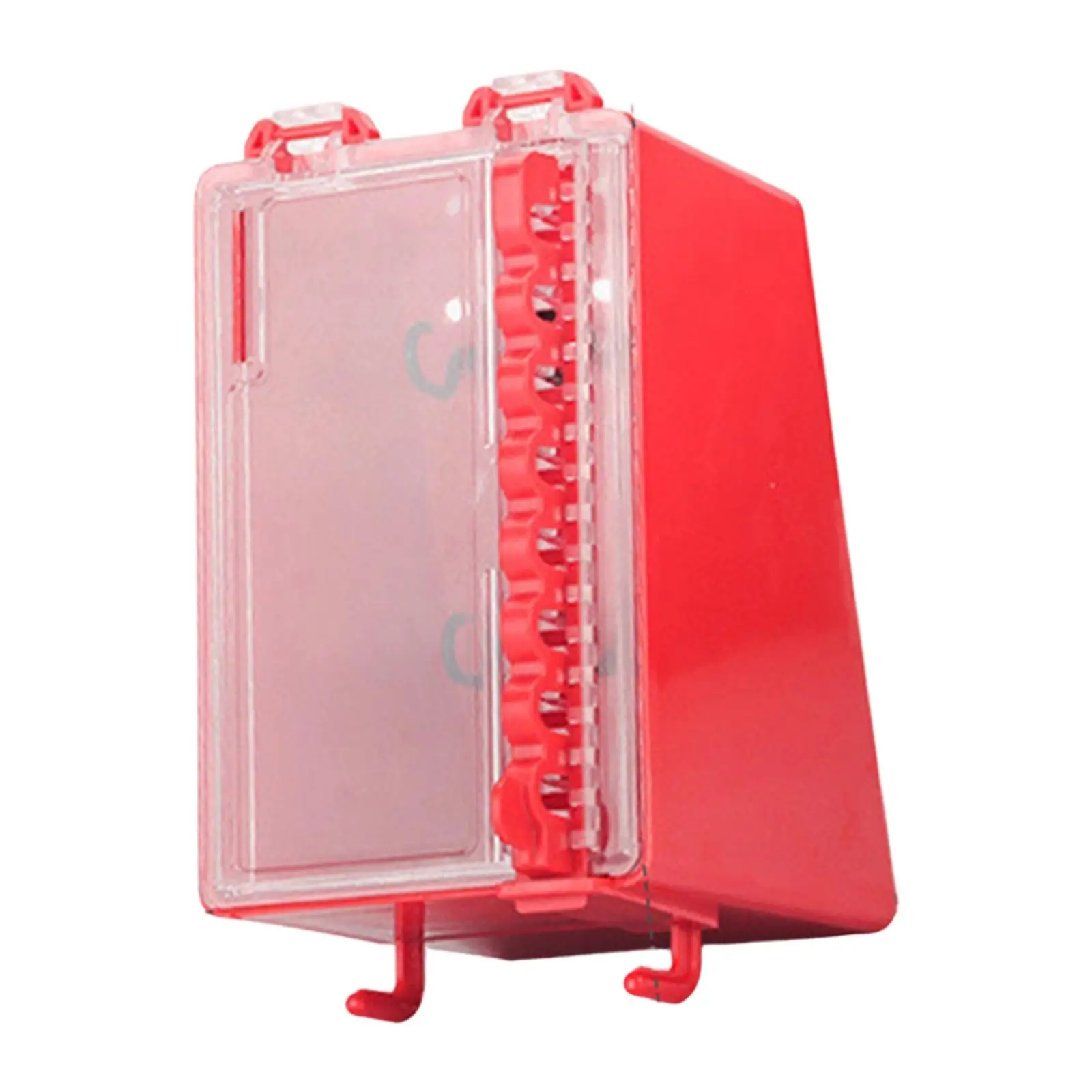 Lockout Tagout Lock Box Durability, Professional, Premium, Easy to Use, Industrial Use, Wall Mount, Group Padlock Box Portable