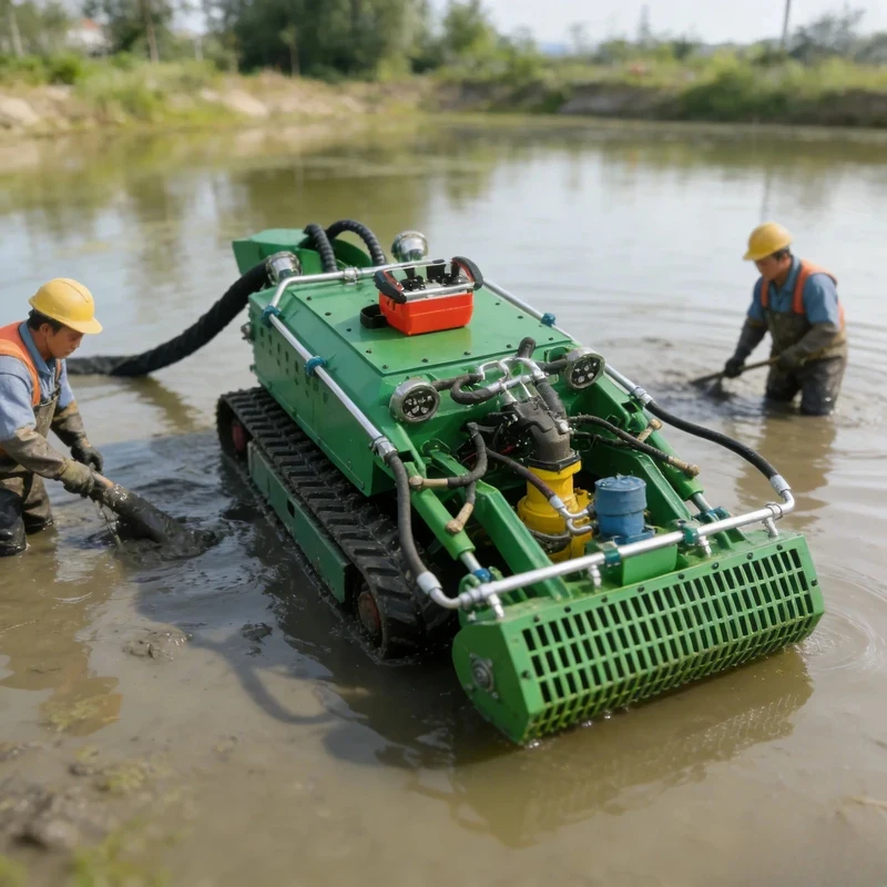 ized Dredging Fully Automatic Reusle River Channel Septic Cleaning