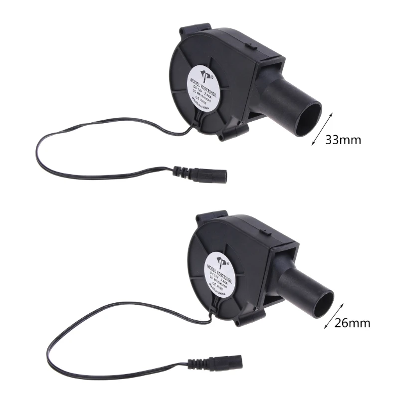 

12V Blower Fan Brushless Cooling Blower Fan Reliable Safety Air Blower Perfect for DIY Inflatable Toy High Air Volume