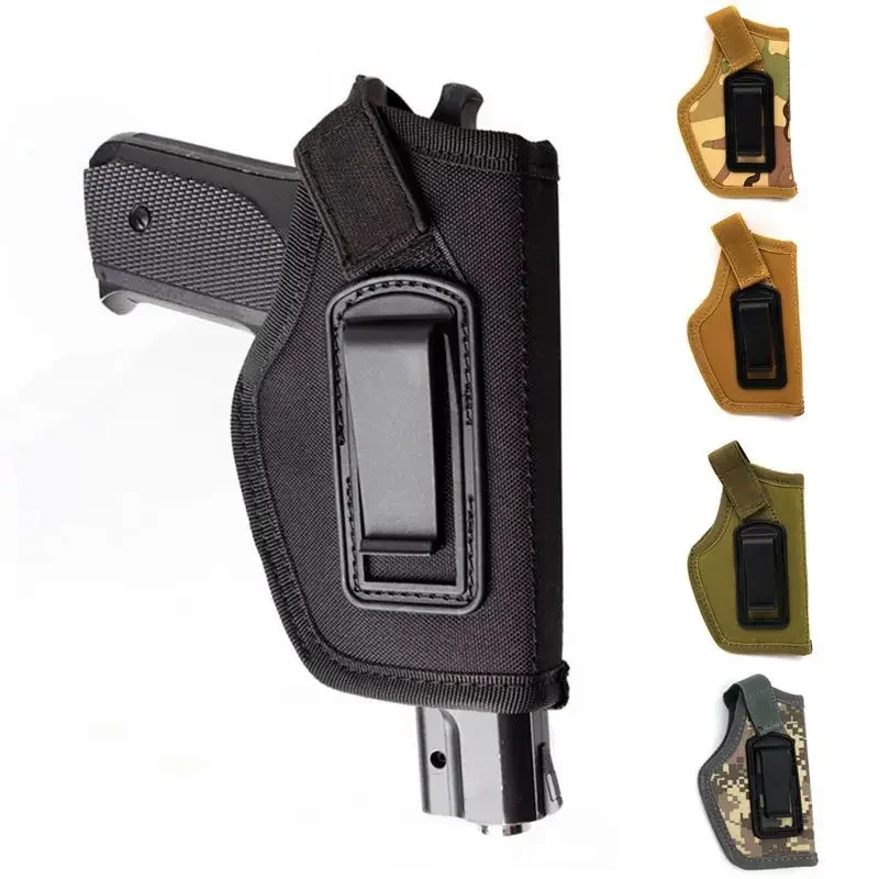 Outdoor Tactical Hunting Holster 1000D Nylon Concealed Gun Pouch for Glock Sig Sauer Beretta Kahr Bersa IWB Holster Outdoor Tool