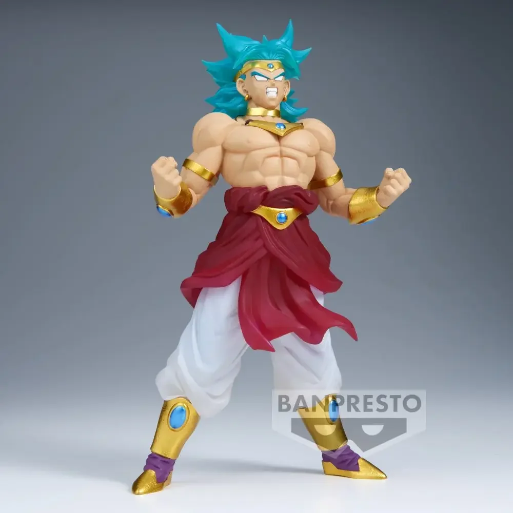 Original BANDAI Banpresto Dragon Ball Z CLEARISE Broli PVC Anime Figures Action Figure Model Toys Christmas Gifts