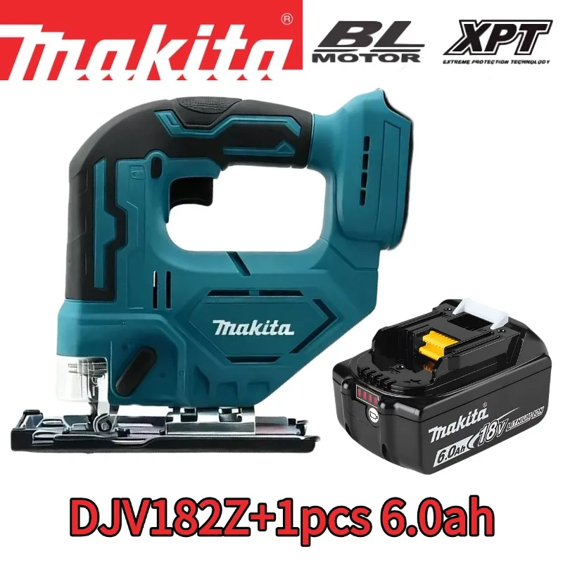 Originele Makita DJV182Z Borstelloze Decoupeerzaag 390W Precisie Houtbewerking 135mm Kapaciteit 10mm Staal