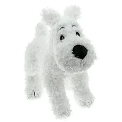 New Cute Movie The Adventures Snowy The White Dog Plush Kids Stuffed Animals Toys For Children Gifts