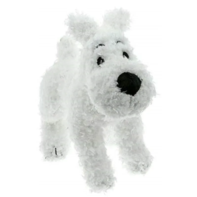 New Cute Movie The Adventures Snowy The White Dog Plush Kids Stuffed Animals Toys For Children Gifts