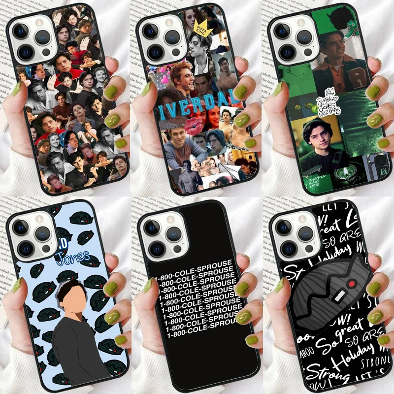 Cole Sprouse Jughead jones phone Case Cover For iPhone 16 15 14 Plus XR XS For apple 16 11 12 13 mini Pro Max coque