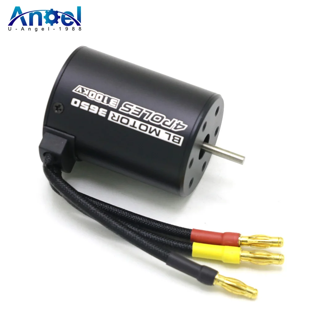 RC 3650 3100KV 3900KV 4300KV 5200KV Brushless Motor with Heat Heatsink for 1/8 1:8 1/10 1:10 RC Car Truck Model