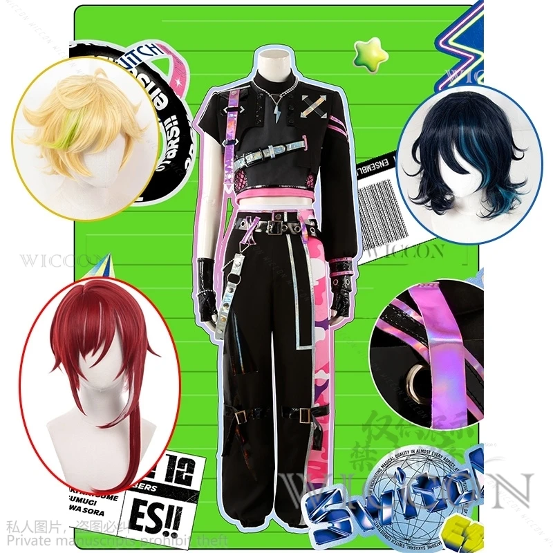 

Игровой ансамбль Stars Switch Harukawa Sora Aoba Tsumugi Sakasaki Natsume Косплей Карнавальный костюм Хэллоуин Рождественский наряд Парики