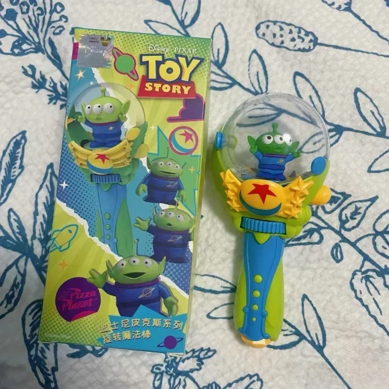 Disney Toy Story Lotso Alien Rex Hamm animación periférica figura de dibujos animados varita mágica giratoria niños cumpleaños regalos de navidad