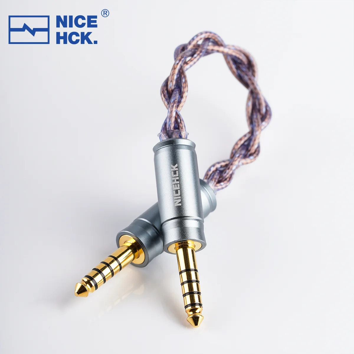 NICEHCK CometMini Audio IC Cable 8N Conductor de alta pureza Actualización de auriculares 17,5AWG Cable chapado en oro OFC 4,4 mm Enchufes equilibrados