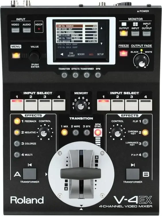 BEST OFFER  KEYS V-4EX Four Channel Digital Video Mixer with Effects BEST ONE