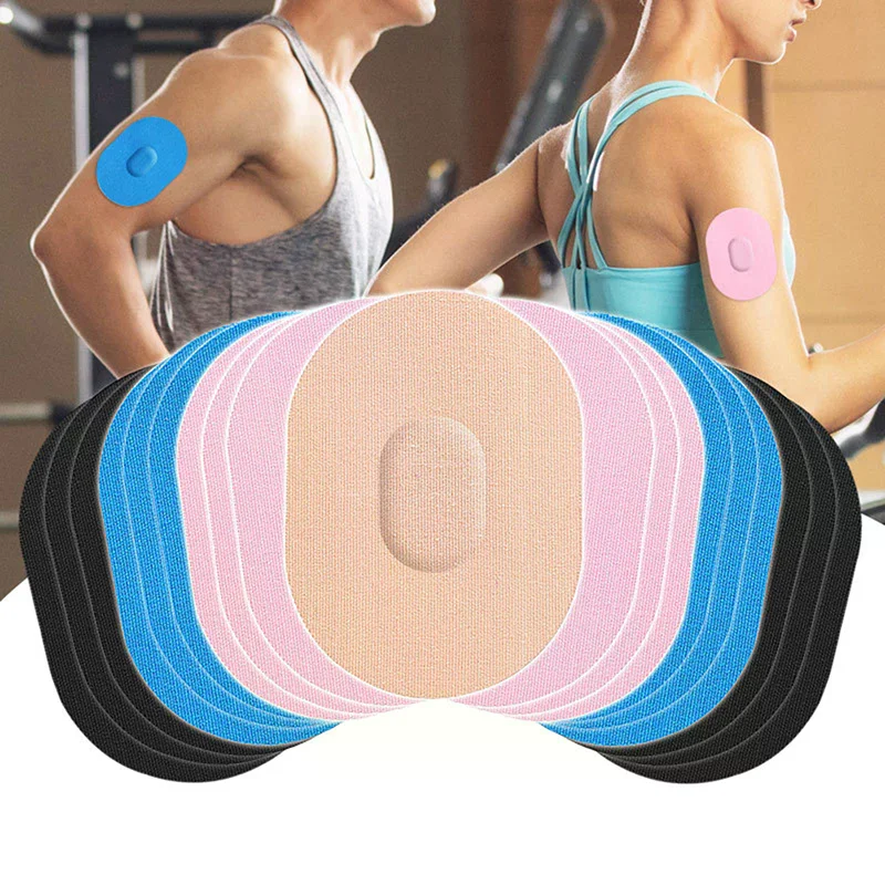 /Kuz/Waterproof Sweatproof Adhesive Patches Sensor Covers Protection Sticker 10Pcs/set